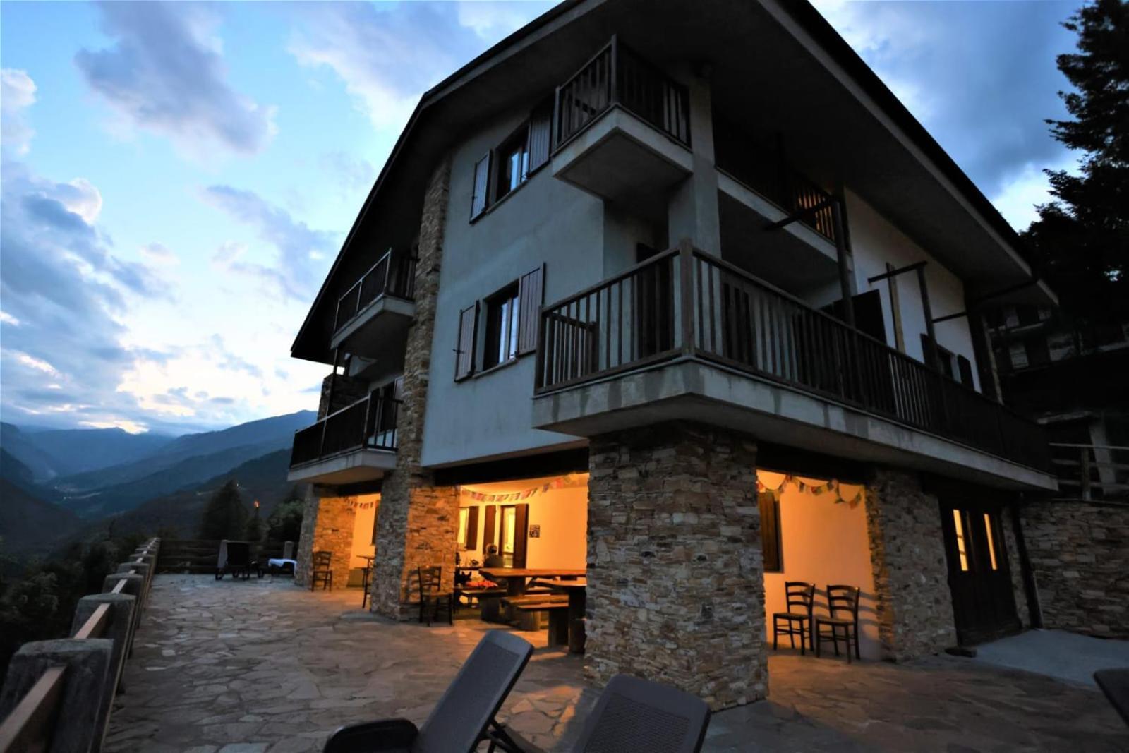 Bed and Breakfast La Misun De Ciafre Casteldelfino Exterior foto